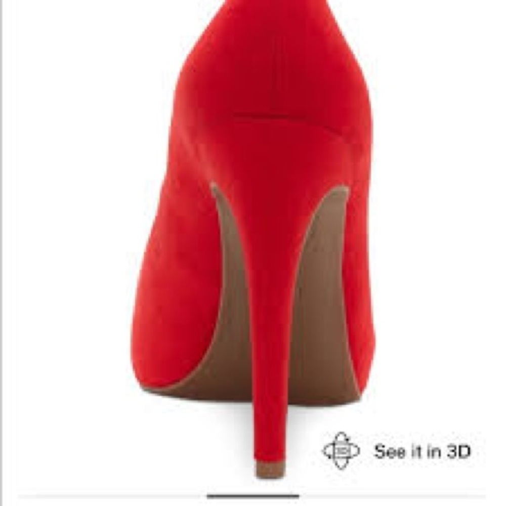Jessica Simpson Red High Heels - Picture 5 of 10